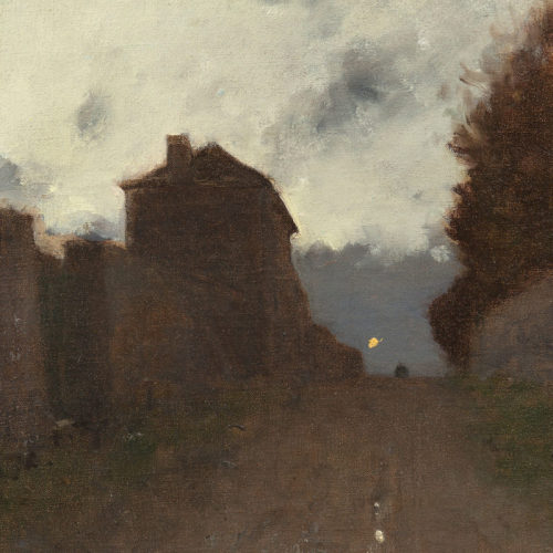 huariqueje:Montmartre at Dusk    -   Luigi LoirFrench,...