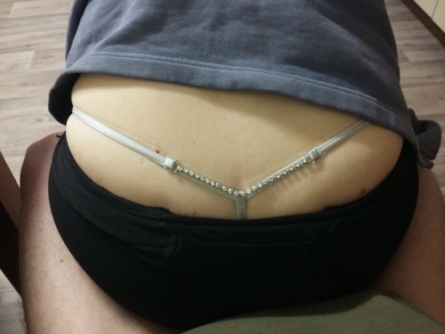 #pantyflash #gstring #bling