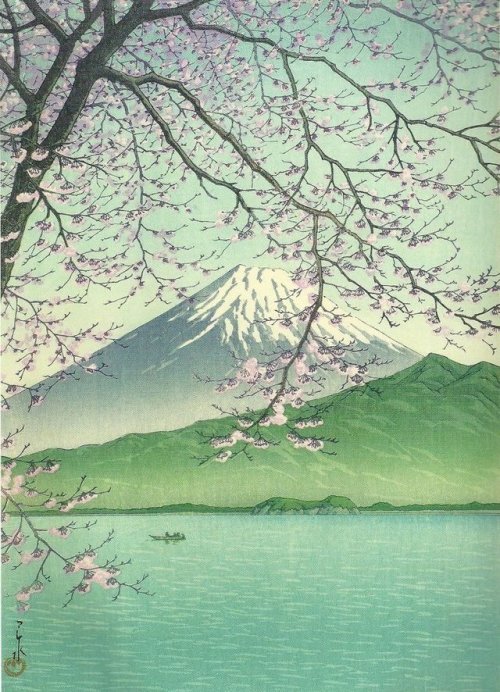 gardenofthefareast:Kawase Hasui (1883-1957) - Nishi Izu, Kisho...