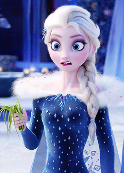 A Tired Frozen Lil Sad Sack — unicornships: Elsa’s adorable and awkward...