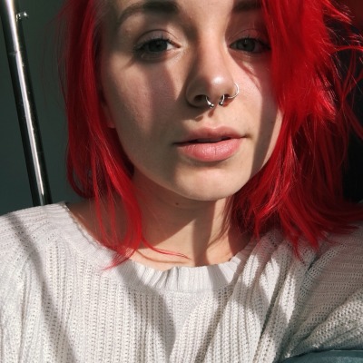 Vegan Girl With Colored Hair Tumblr