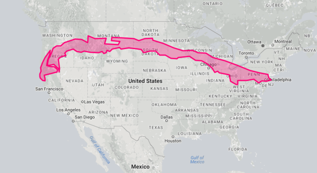 Chile Over USA More Size Comparison Maps Maps On The Web   Tumblr Olnv1rW1t61rasnq9o1 640 