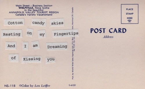 (words i wrote for you) from my newest zine in the making:...