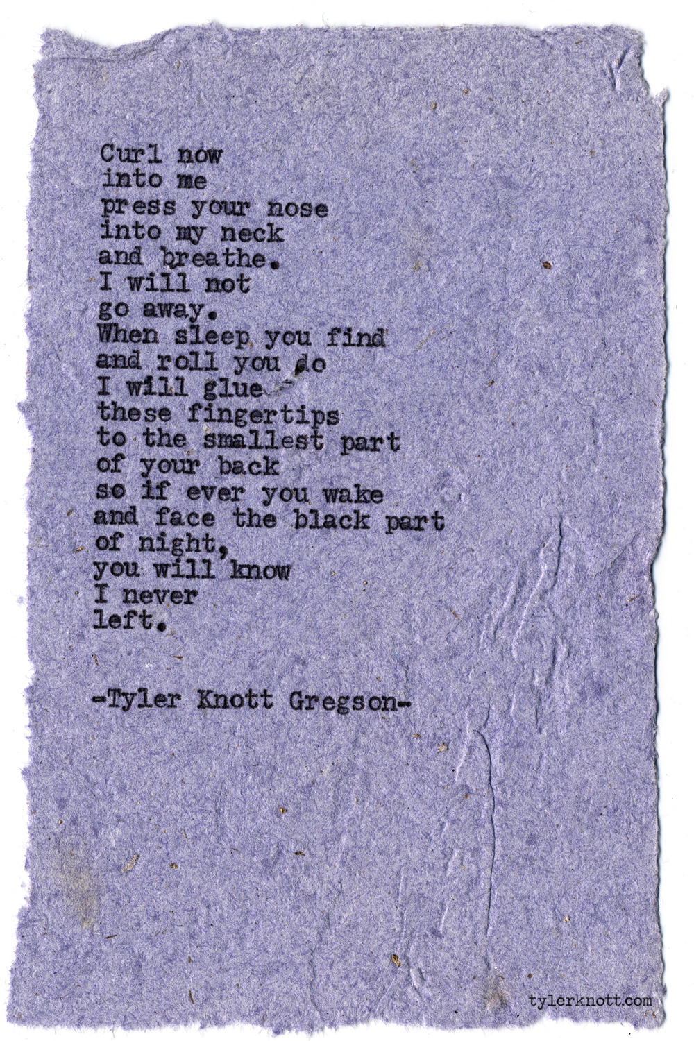 Tyler Knott Gregson — Typewriter Series #675 by Tyler Knott Gregson