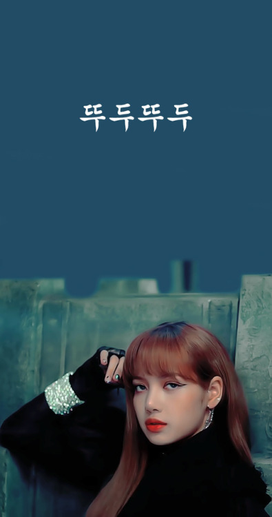 yoonlisa:[ wallpaper / lockscreen ]LISA x DDU-DU-DDU-DU