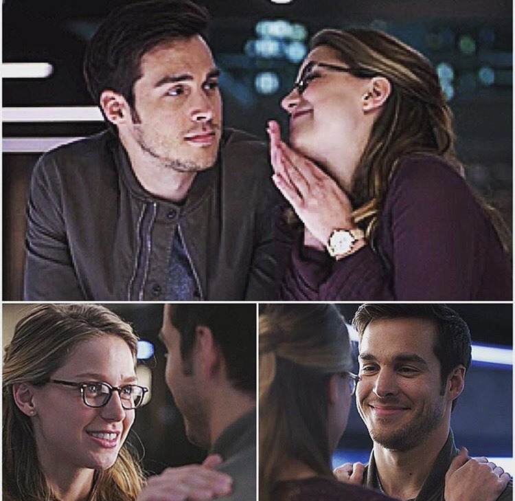 c   mon el  and kara   look how happy they are