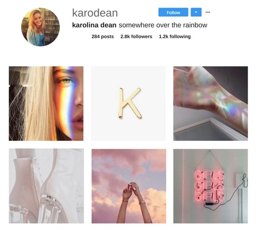 instagram profile aesthetic | Tumblr