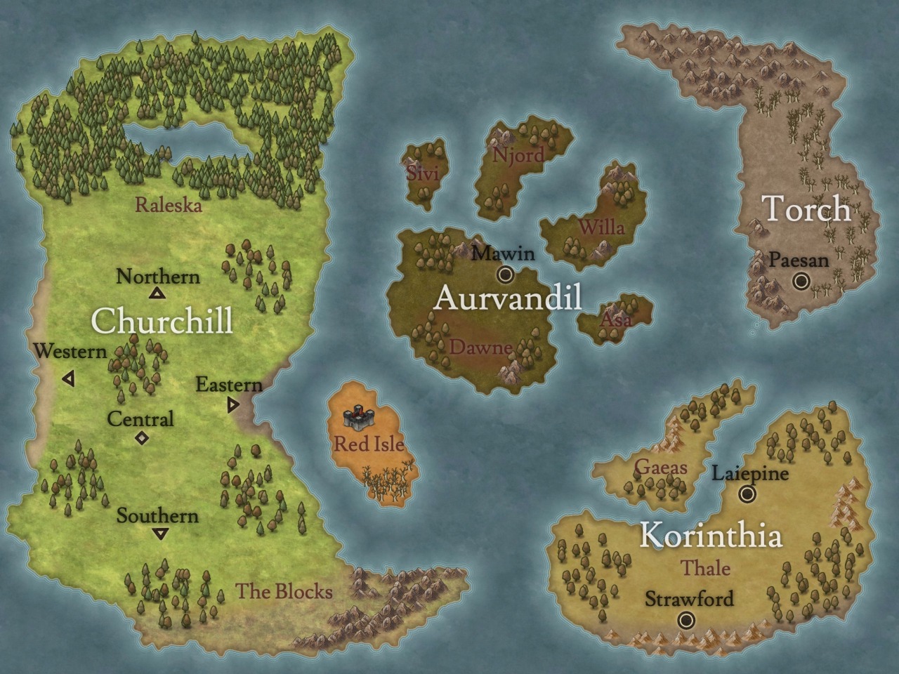 Lore: Map of the Countries 61eb49e6233050597776adc0f5aa900ef7911862
