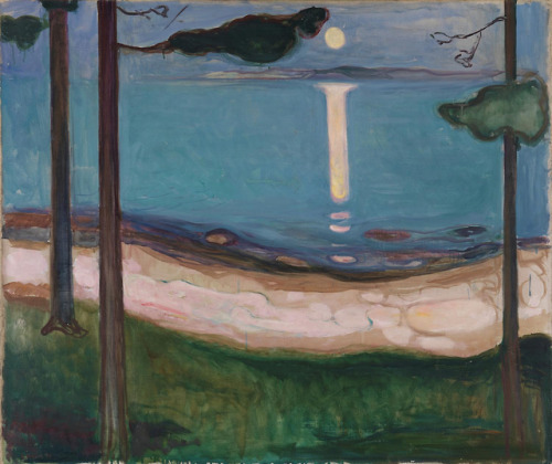 artisaword:Edvard Munch (1863–1944)Moonlight1895Oil on...