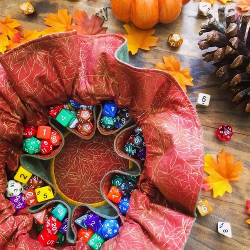 roguesbazaar:Fall is here! With new seasonal dice bags and...