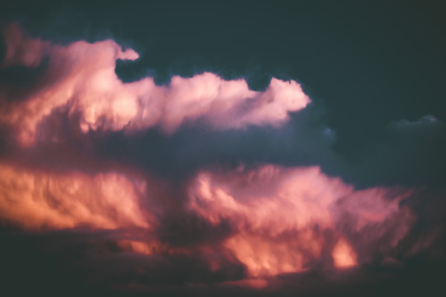 pink clouds on Tumblr