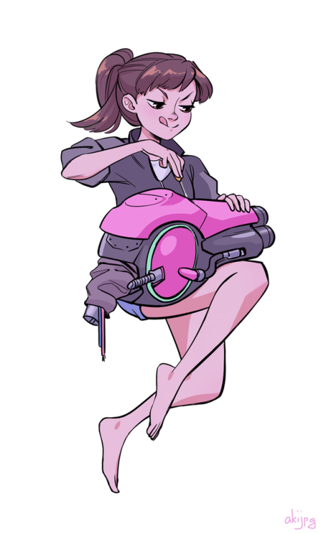 akijpg:D.Va seemed to me very like a K-pop idol in the short,...