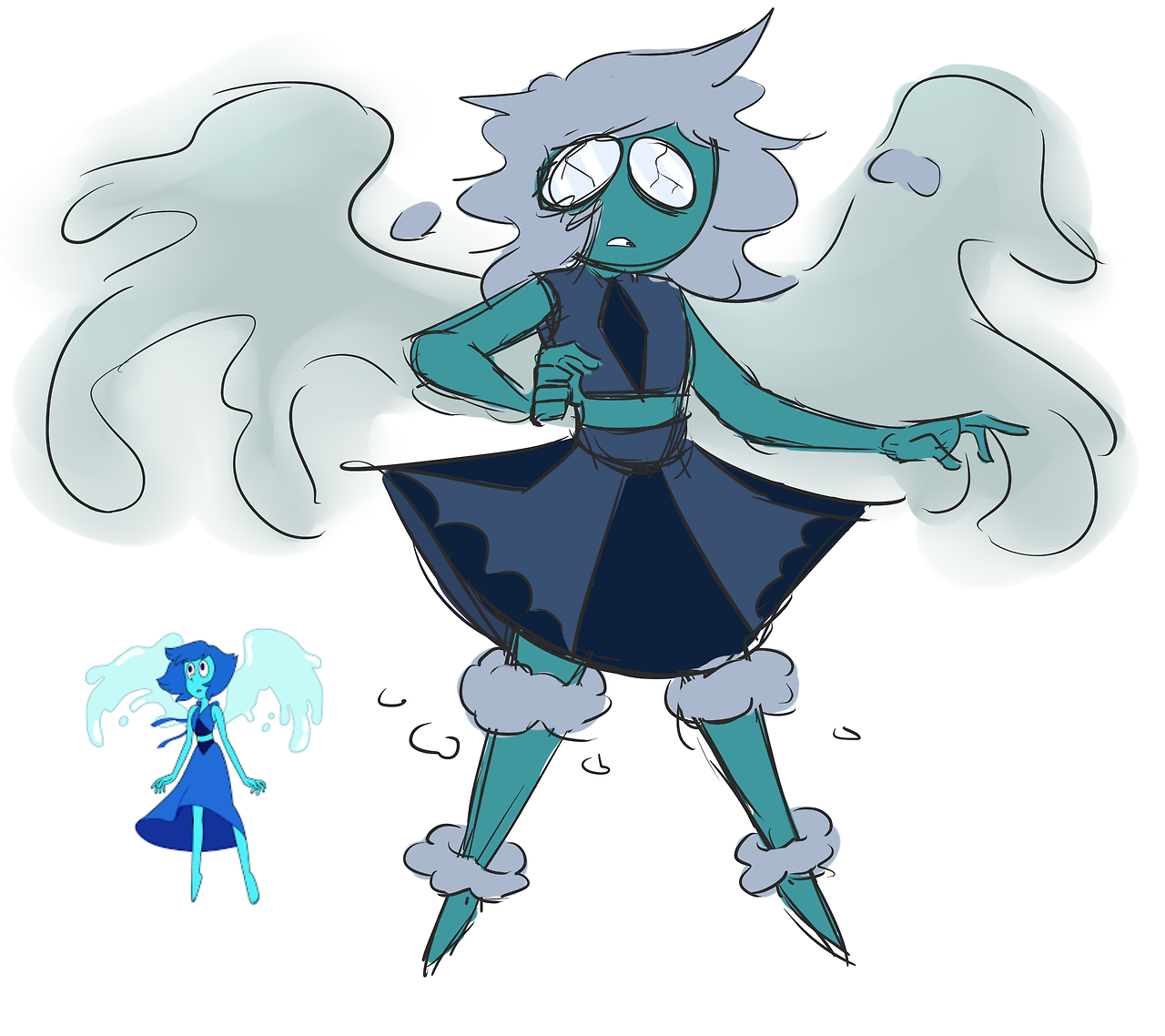 lapis deserved better - insertcoolnames: I redesigned Lapis With/Without...