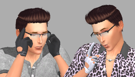 Ignis Sims 4 gloves