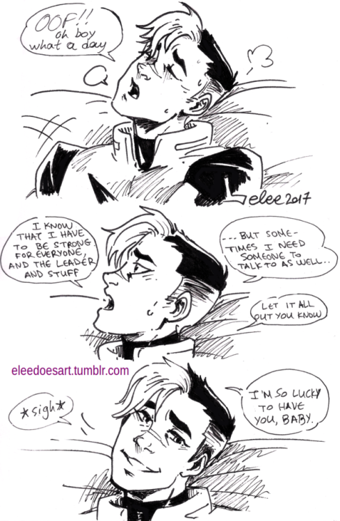 eleedoesart:Shiro loves you baby doggo~previous comic to this...