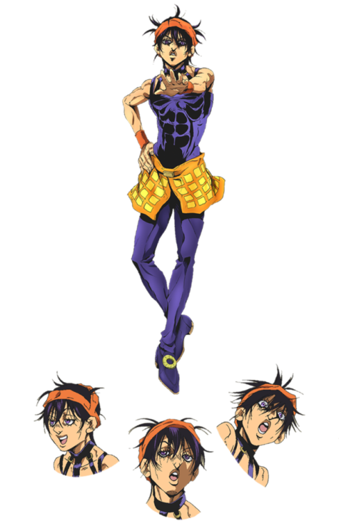 selystar:Jojo’s Biazrre Adventure Vento Aureo PNG by me :d