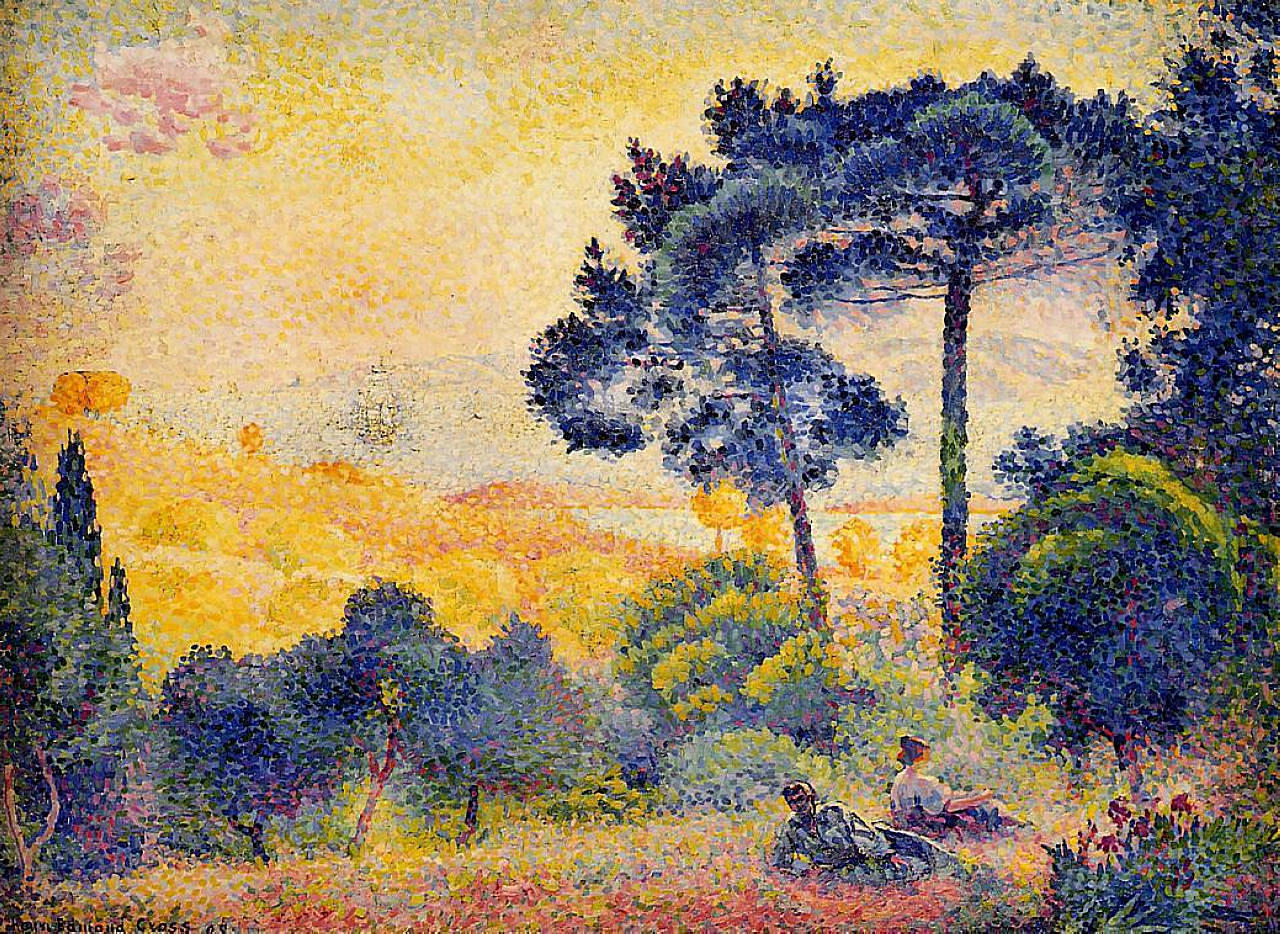 Paysage De Provence De Henri Edmond Cross France