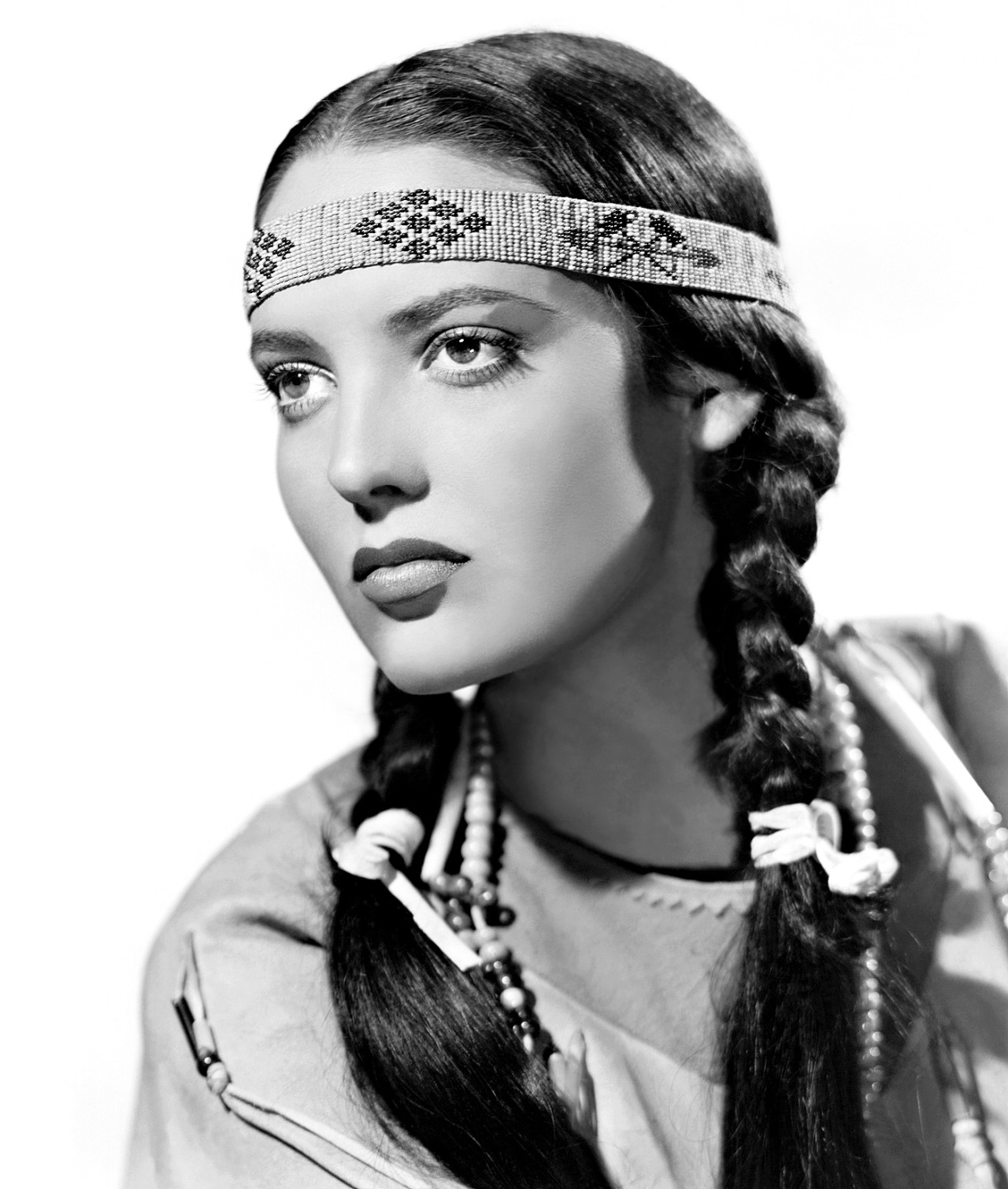 Linda Darnell as “Dawn Starlight” in Buffalo Bill (William A. Wellman, 1944)
Cultural appropriation and erasure have a long history in Hollywood.