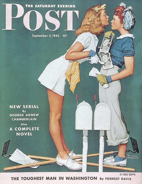 copperbadge:During WWII, Norman Rockwell did a series of...