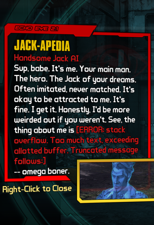 handsome jack face shift code