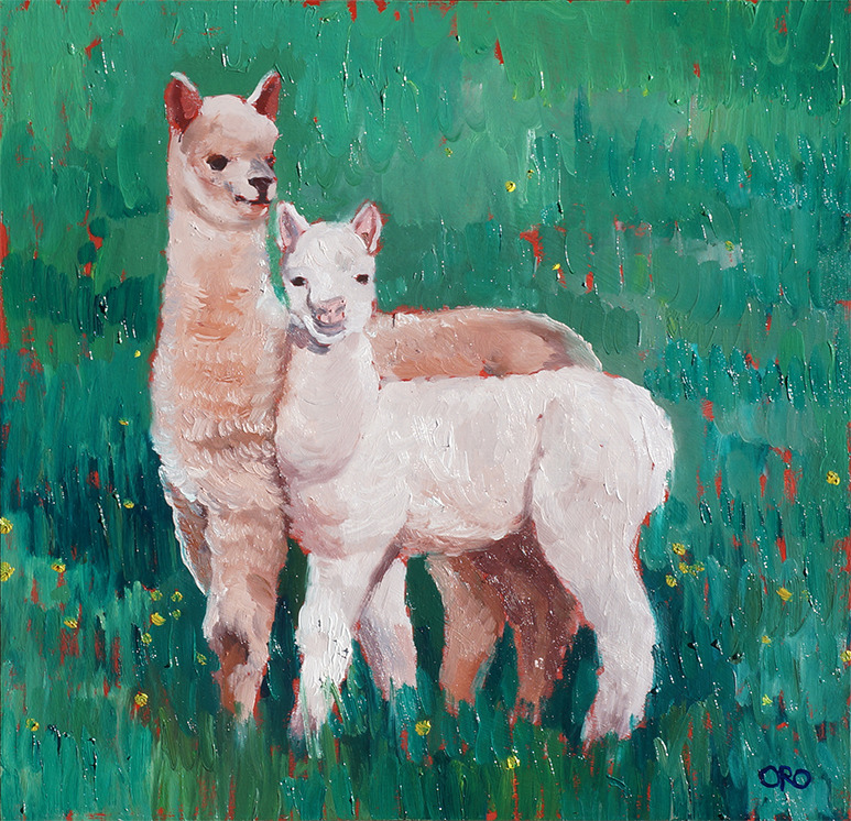 Alpaca iii, oil on board, 2015 I’m rebooting my ORO pseudonym at https://instagram.com/oroworx/ The focus will be small, fun oil paintings. Hope to see you there!