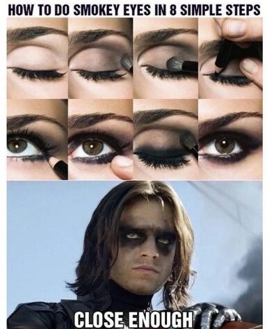 11. Even Villains Can't Beat The Smokey Eye | 16 Hysterically Funny Makeup Quotes & Memes