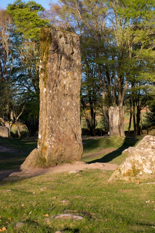 Photography & Travel — The Clava Cairns with their Standing Stones near...