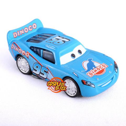 CosplayBuzz — Pixar Cars 1:55 Blue Lightning McQueen Diecast Toy...