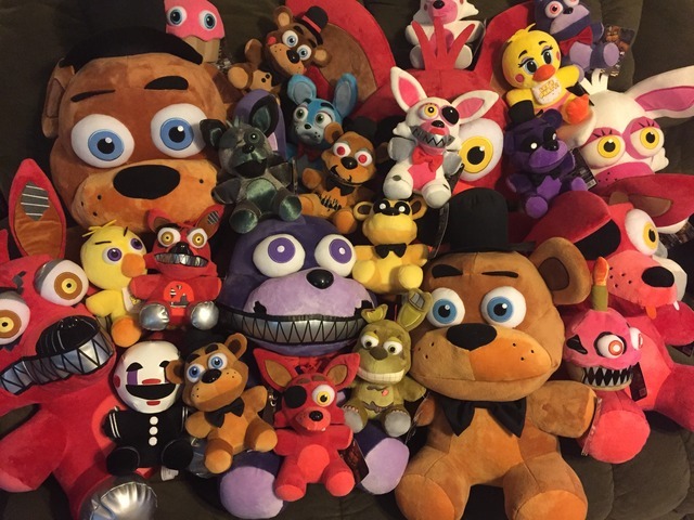 fnaf 1 plush set