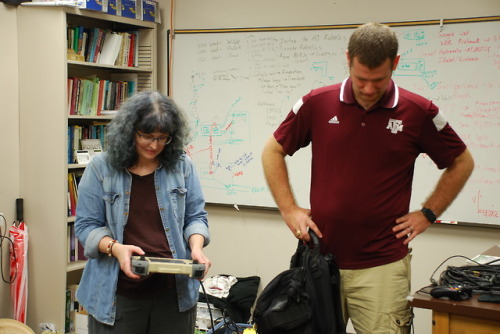 marthawells:marthawells:Guess who got to meet the TAMU search...