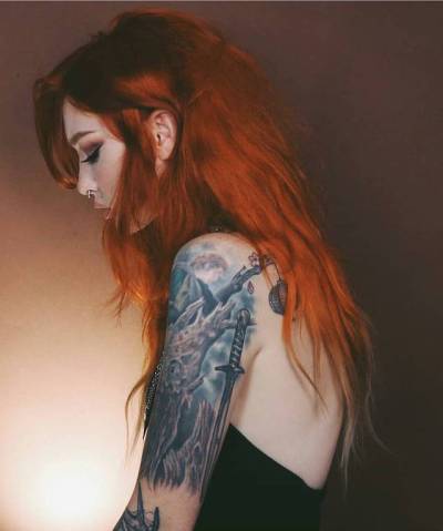 Red Hair Girl Tattoo Tumblr