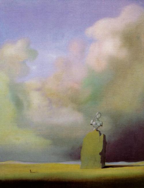 artist-dali:The Hour of the Crackled Visage, Salvador...