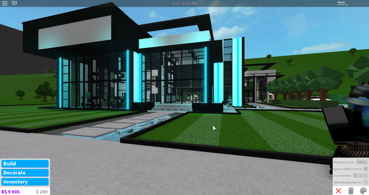 Bloxburg Blog New House I Ve Got Then First Floor Just About