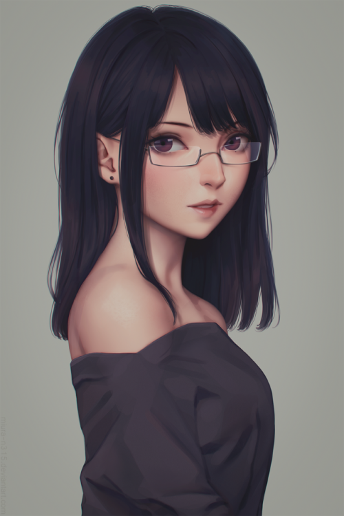 Anime Character With Glasses Tumblr