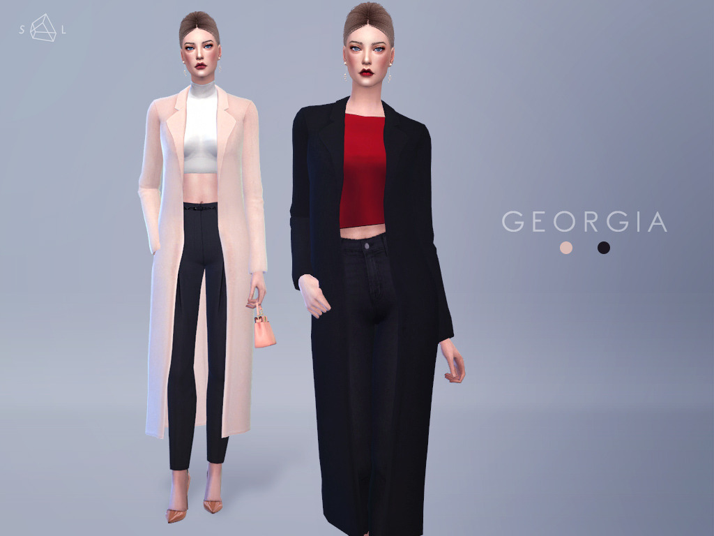 Accessory Wool Coat - GEORGIA (Lanvin)
- 2 colors.
- Find it under â€˜Braceletâ€™.
â€œDOWNLOAD - Dropbox
DOWNLOAD - TSR (To be published Sep 29, 2015)
â€
Top - prettyladybabies / Pants - missparaply, chisimi / Heels - madlensims / Handbag - me / Earrings -...