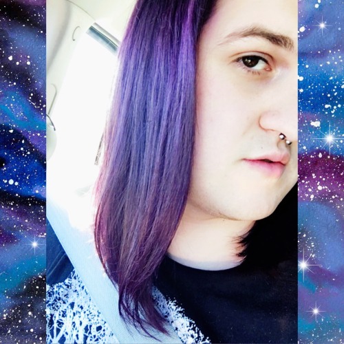 Justin New Arctic Fox Purple Rain Over Dark Brown Virgin Hair