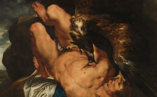 detailedart:1. Prometheus Bound, 1618, by Frans Snyders (eagle)...