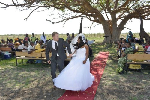 brreaking:blackgirlwhiteboylove:Our African WeddingMy wife...