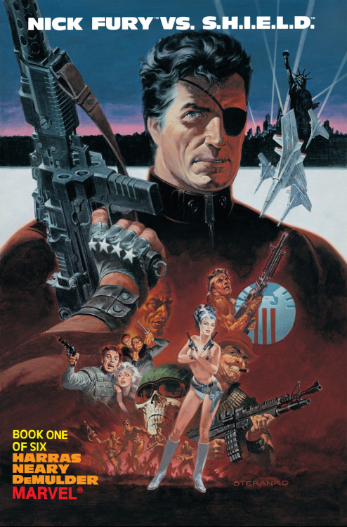 comixology:Some boss Nick Fury vs. SHIELD covers by Jim...