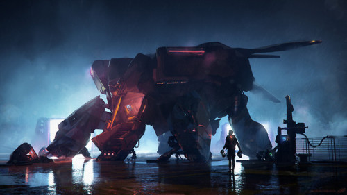 The amazing science fiction themed digital artworks of Chris...