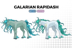 Galarian Rapidash Tumblr