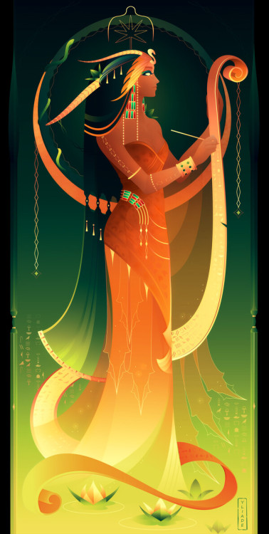 manticoreimaginary:Egyptian gods by YiladeBuy prints 