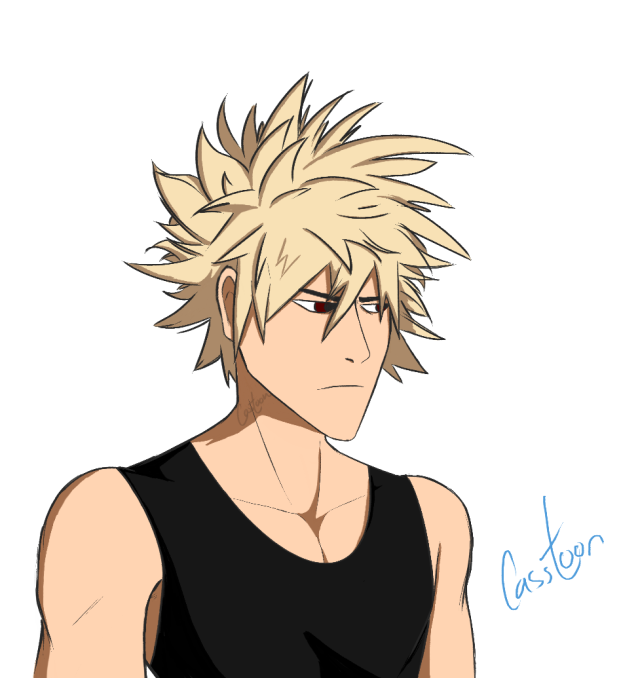 bakugou fanart on Tumblr