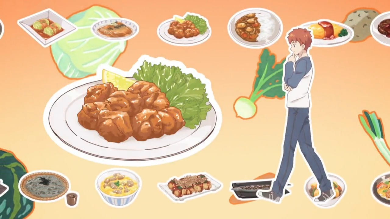 Itadakimasu Anime! - Karaage! Emiya-san Chi No Kyou No Gohan OP