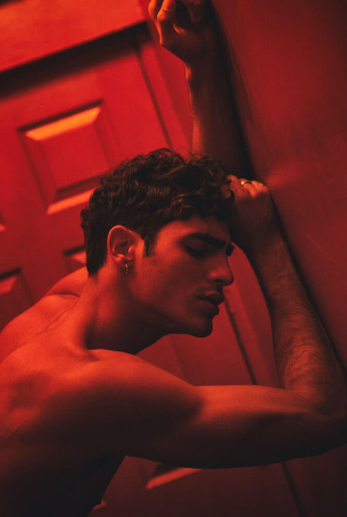 lesguys:Jhon Burjack in “Last call” photographed at London gay...