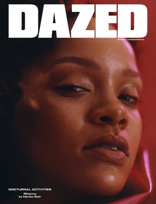 rihennalately:Rihanna for Dazed. 4 Covers