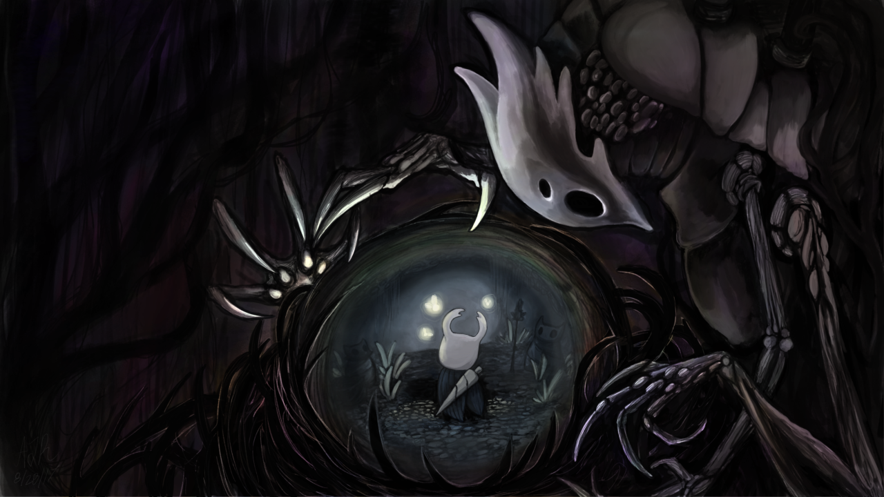 Души холлоу найт. Лорд бездны Hollow Knight. Hollow Knight бездна. Холлоу Найт рыцарь. Hollow Knight Art бездна.