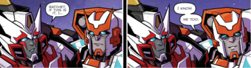 teamrodimus:this issue was good and very gay