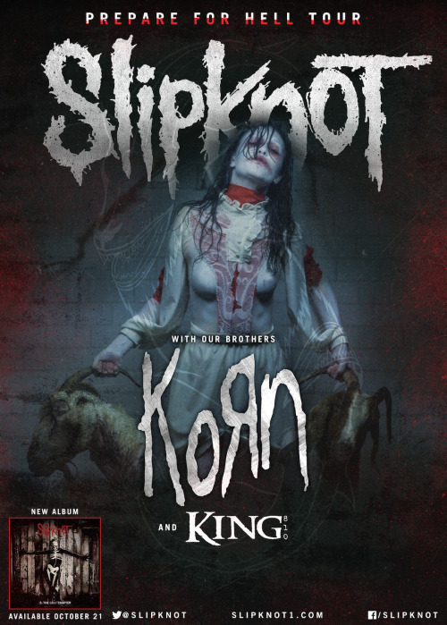 roadrunner-records:Slipknot’s Prepare For Hell Tour with Korn...