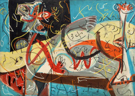 jackson pollock stenographic figure 1942